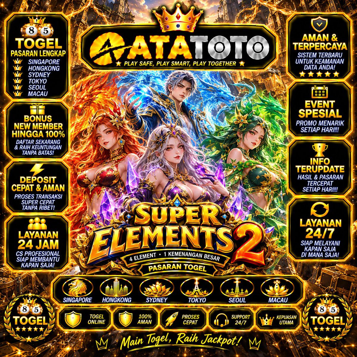 fezowatt's tweet photo. Jangan lewatkan event menarik ini!
Main game online di ATATOTO biar pengalamanmu lebih lengkap.
Yuk join bareng komunitas!

LINK : https://t.co/m3uUiJd7fR

#ATATOTO #EventGame #MainGameOnline https://t.co/ZUbpBRm9YM