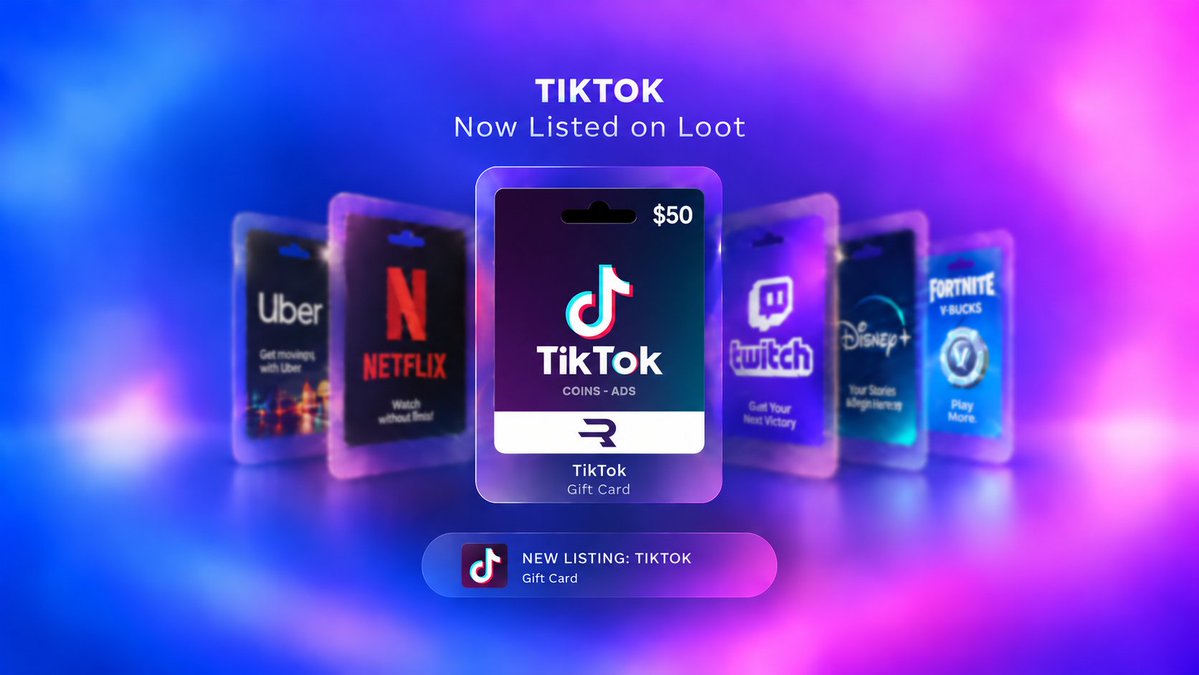 lootfam's tweet photo. TikTok Coins are now live on LOOT.

You can now launch coins paired with TikTok Coins

Rewards are provided through Rewarble. 

Enter your reward code at https://t.co/ikTrl0n0zO to redeem. https://t.co/fbAFqVmnCM