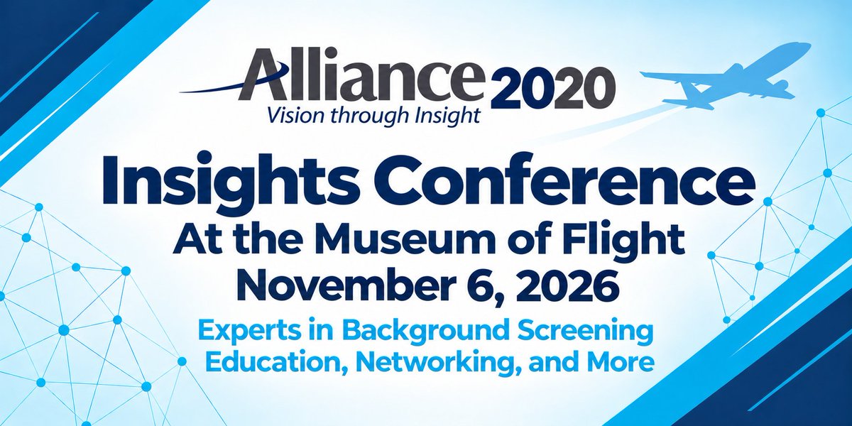 Alliance2020Inc's tweet photo. The 2026 Insights Conference is less than one month away! Join us on Friday, November 6, at the Museum of Flight in Seattle for a day of connection, compliance, and insights. Click here to learn more and register: https://t.co/9X4ZlQ1Oua https://t.co/RXRKiXg17r