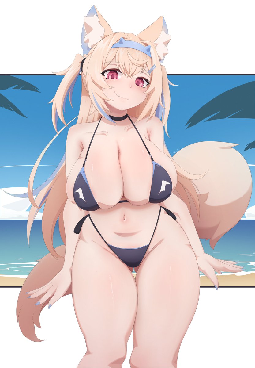 Nade_Arts's tweet photo. Some Bikini Fuwawa~
#FUWAMOCO #FWMCpix https://t.co/p19uz2y8YW