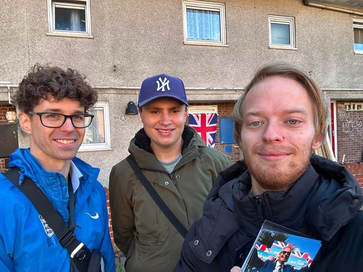 realTedIngle's tweet photo. I was out this morning with @JacobShortUK and Councillor Sam Coupland canvassing for #ReformUK. It was a great response and all issues have been passed onto Sam. https://t.co/SsSoJ2v6aH