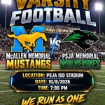 Photo by Memorial Football Booster (@MemorialBooster)