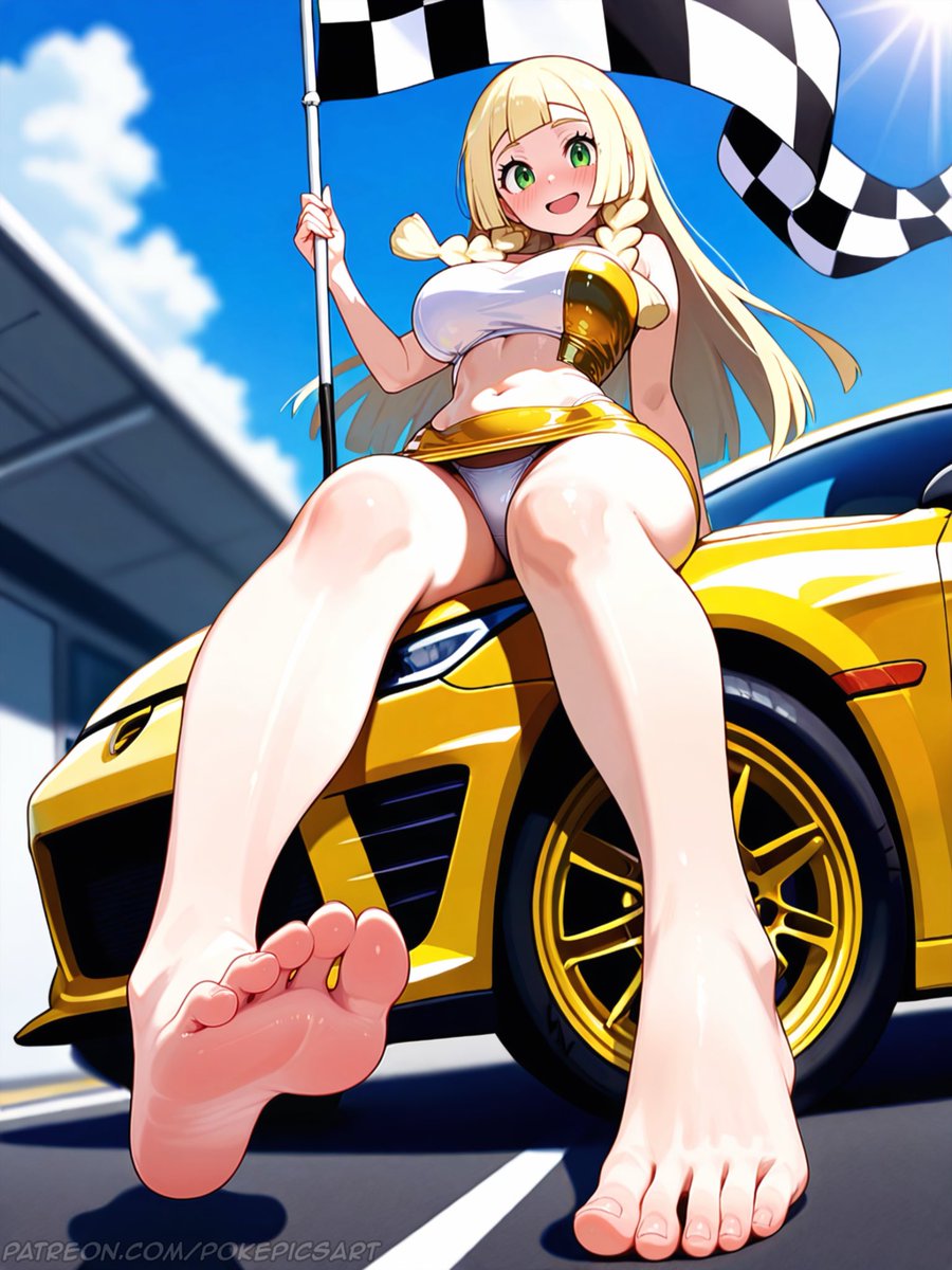 PokePicsX's tweet photo. Racers ready!🏁 https://t.co/F9GiSL36gH