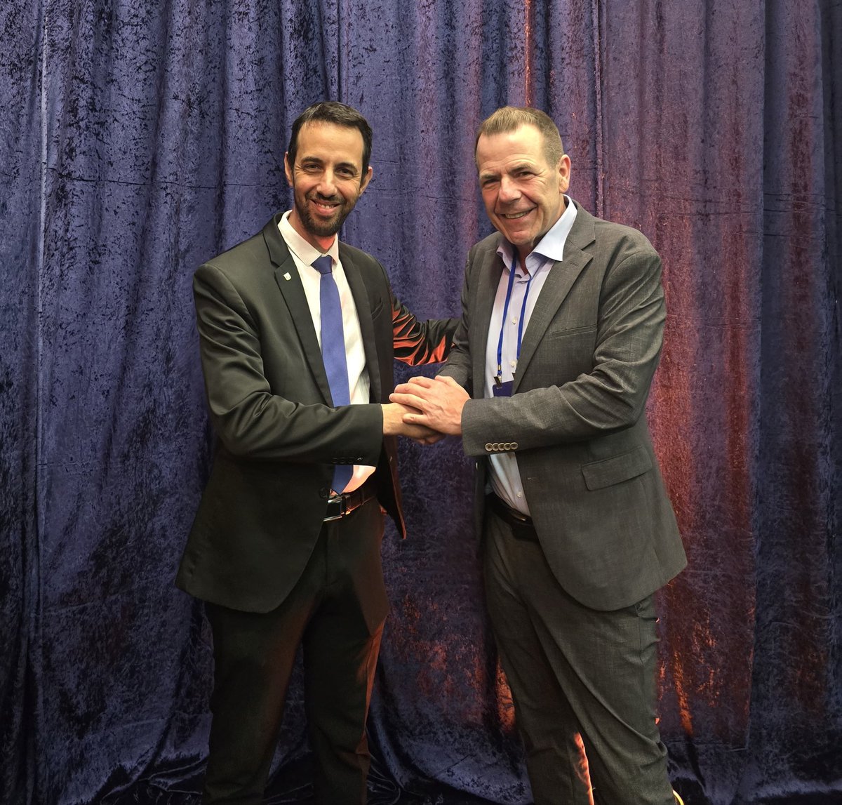ArielKallner's tweet photo. Dear Harald,

As Vice-Chairman of the Patriots Group in the European Parliament, you are a shining example of true friendship with the Jewish people and the State of Israel, as well as a deep commitment to addressing the challenges facing the free world.

It was a great pleasure to meet you in Jerusalem at the NatCon conference.

With your help, we have begun building and expanding partnerships that I am confident will bring great benefits to Israel, Austria, and the entire Western world.

@vilimsky
