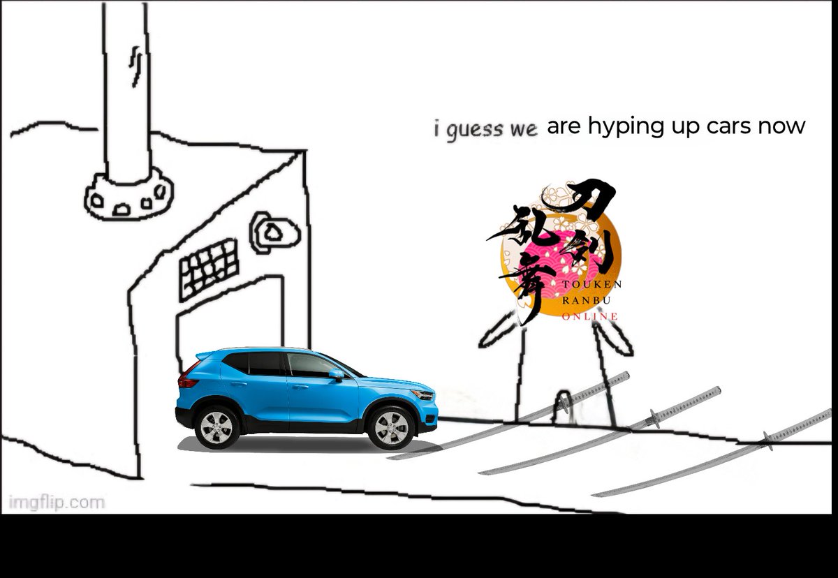 Nodokasia's tweet photo. Sword boys no more! 
Car lads now! https://t.co/2wB3jLgZOj