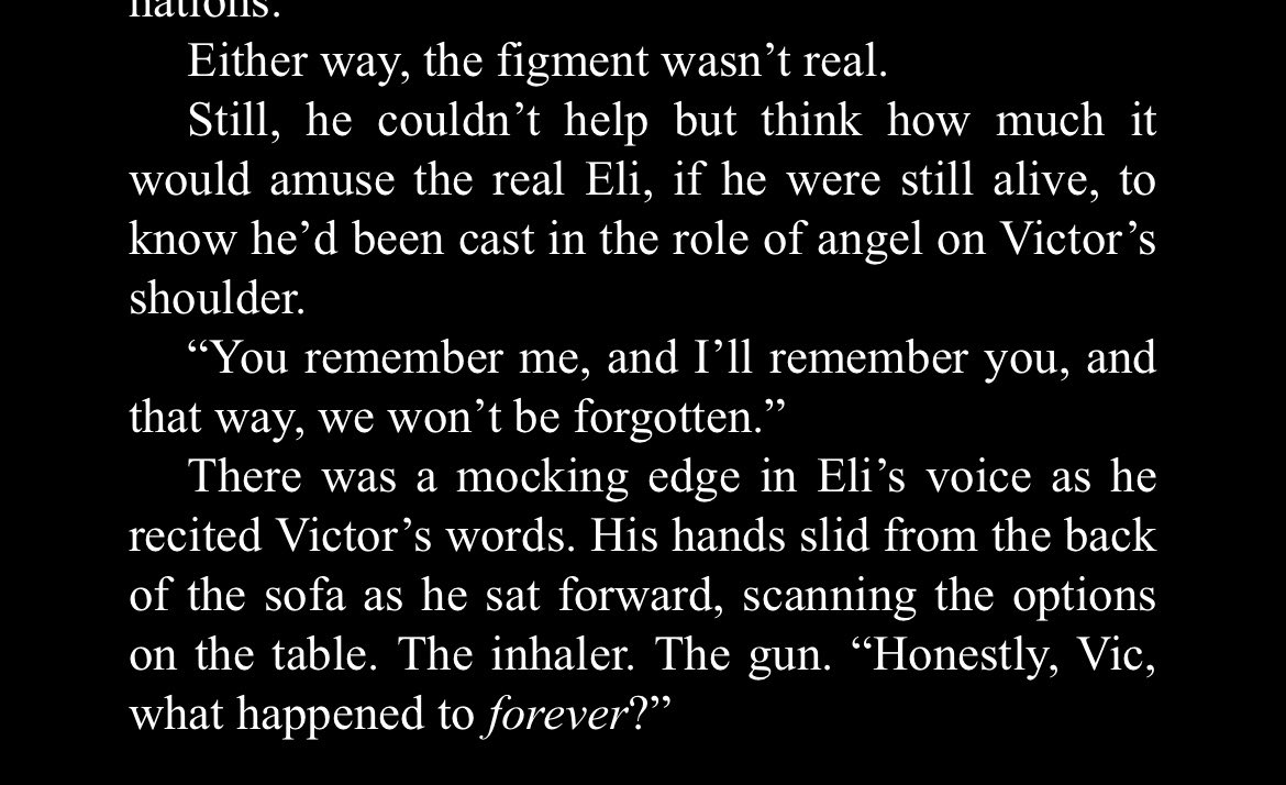 everknightvale's tweet photo. Warning: victorious spoiler!!!

Victor hallucinating Eli https://t.co/8Wp32o9QFX