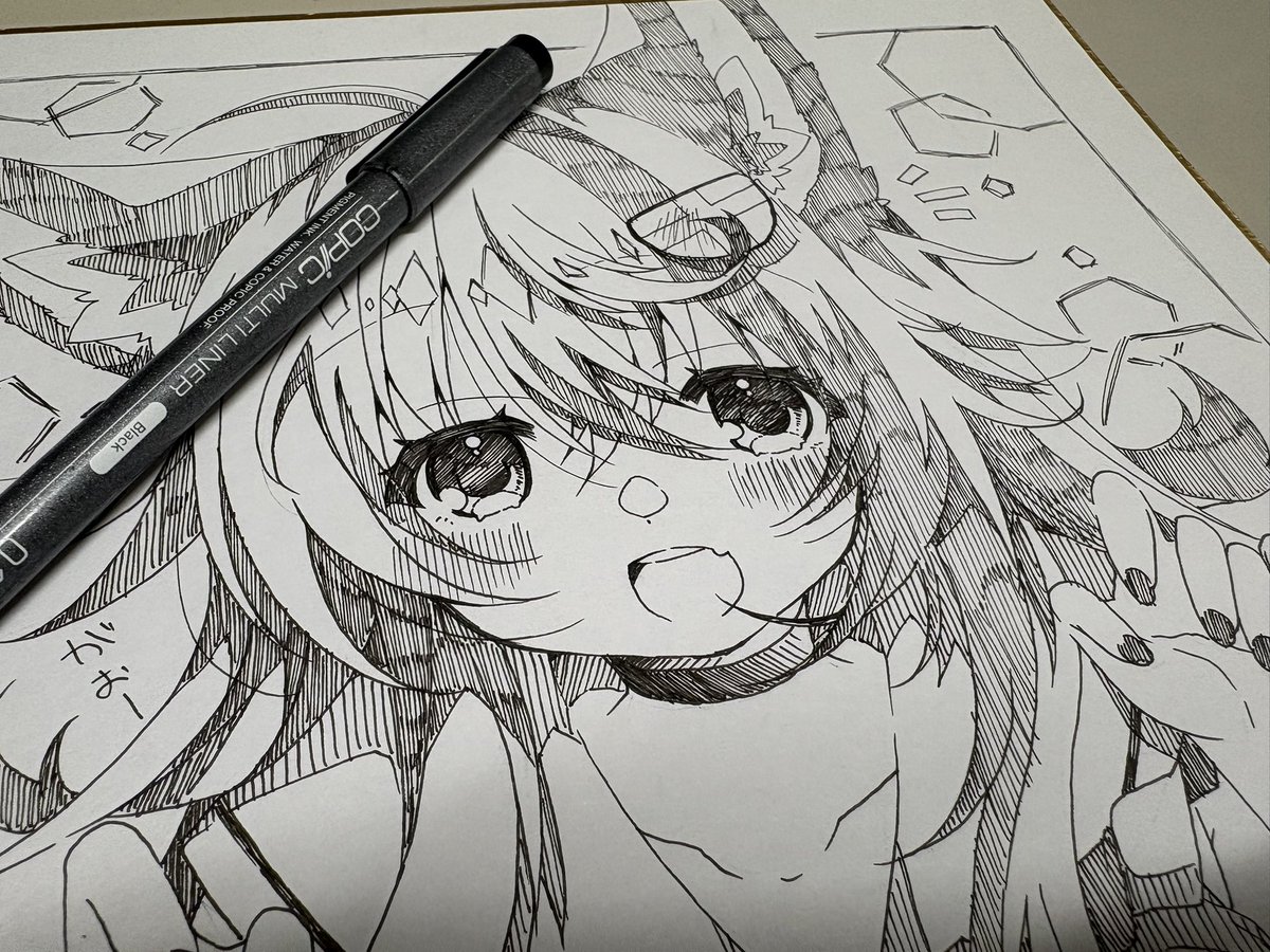 hikanyan1924's tweet photo. ミオしゃが先に完成してしまった🙌✨ https://t.co/QFOI6Zv5gX