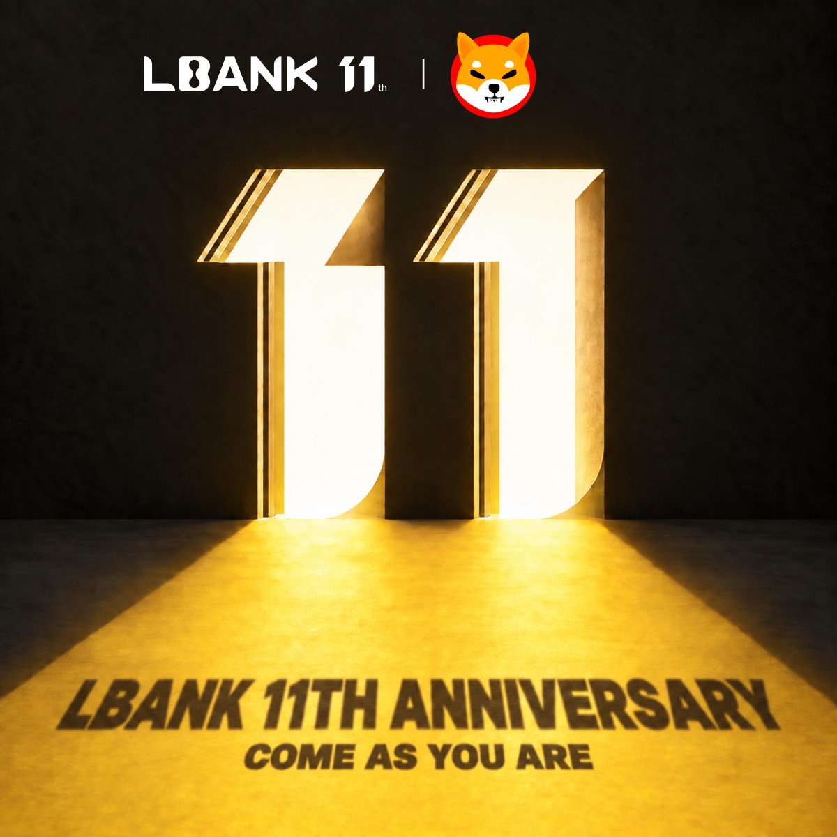 Shibtoken's tweet photo. 11 years in crypto is no small achievement.

Congratulations, @LBank_Exchange and thank you for the support you’ve shown $SHIB and the SHIB Army over the years.

Here’s to the next 11. 🥂🐕 https://t.co/I4qJ8zn21h