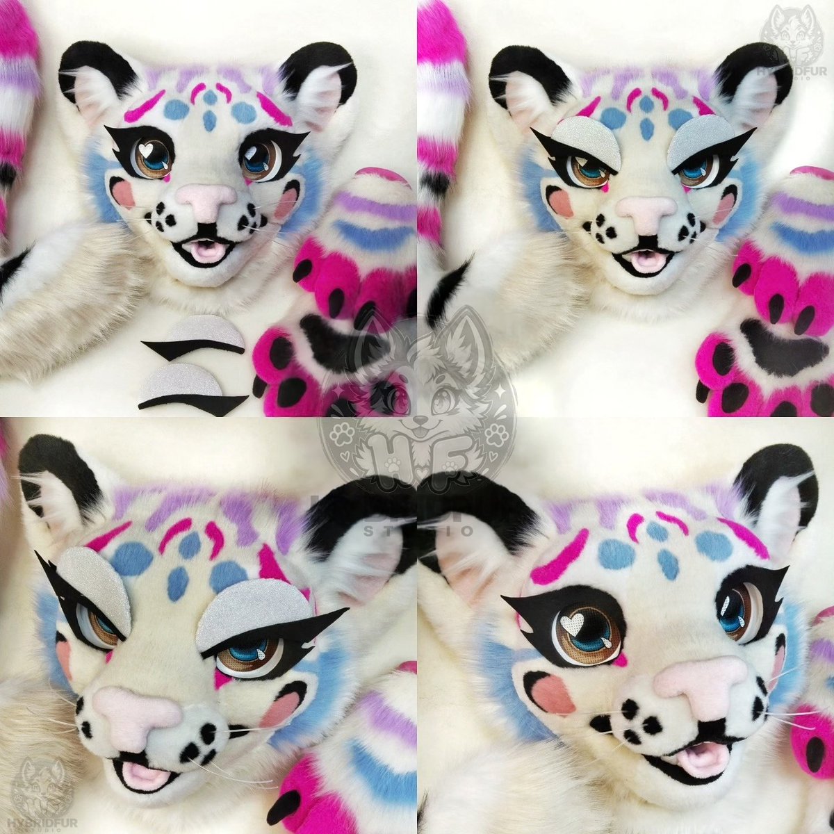 Hybridfurstudio's tweet photo. Leopard fursuit partial commission 🐯🐯🐯
✨🌸✨

#fursuitmaker #furry #fursuit #furryfandom #commissioncomplete #handmade #hybridfurstudio https://t.co/YUxbBsCOl5
