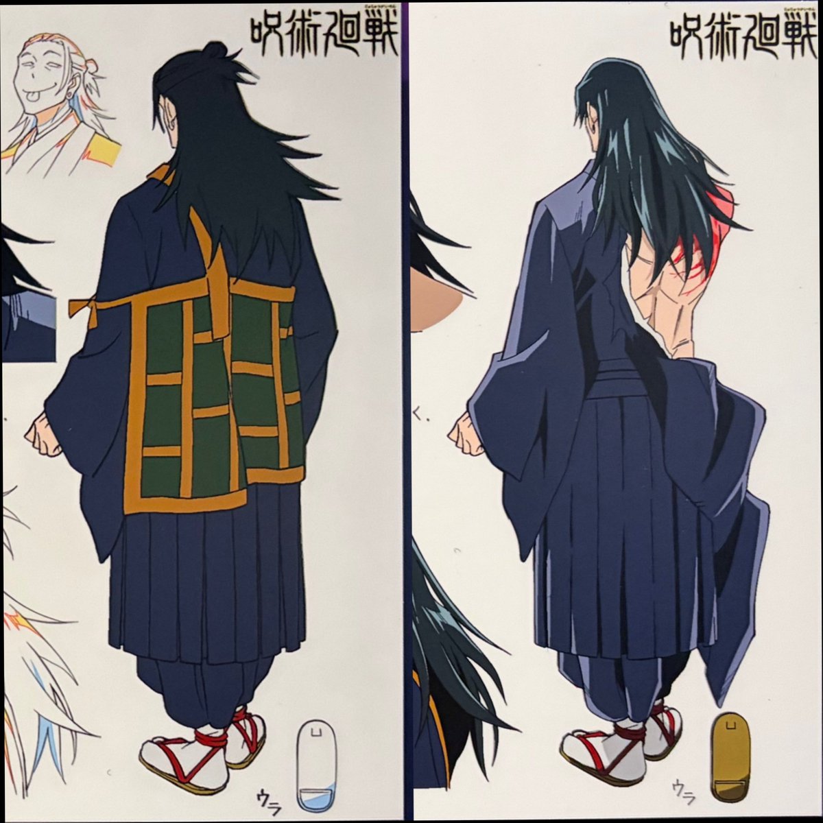 fujogego's tweet photo. i understand gojo why he always likes to hang off those shoulders because damn... https://t.co/E1KyArIWtO