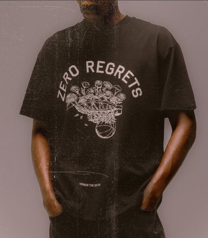 LegionHoops's tweet photo. Russell Westbrook’s brand “Honor the Gift” just dropped a “Zero Regrets” tee with all of his career accolades

This is so 🔥 (h/t @TheWestWolfPod) https://t.co/FrGsJHSxuh
