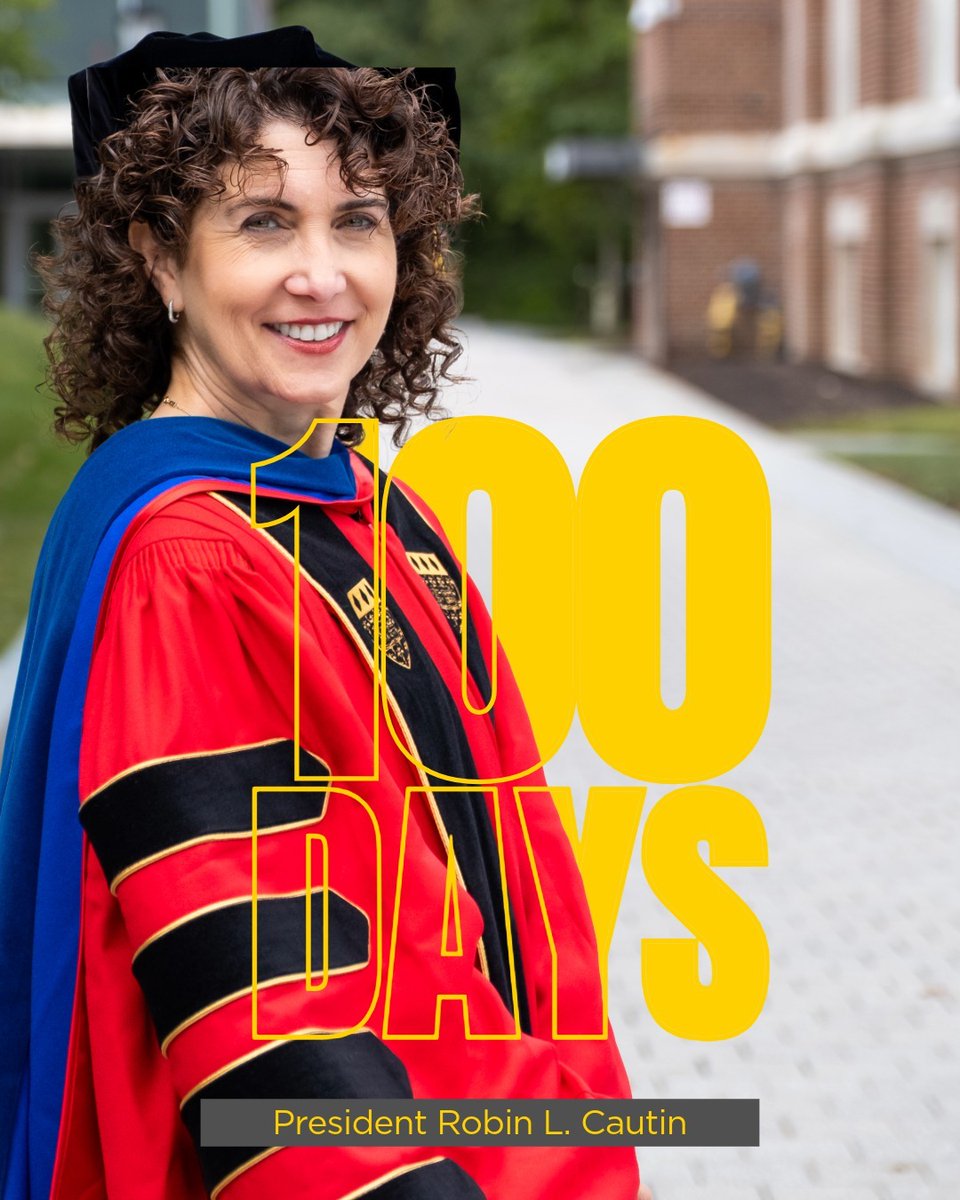 RegisCollege_MA's tweet photo. 100 days of new leadership, new connections, and a shared commitment to rising to the moment. 
 
We’re grateful for the care, creativity, and dedication that define our community, and we are excited to write the next chapter.
 
Here’s to 100 days and to our boundless potential 🦁 https://t.co/g3eCb9YhUh