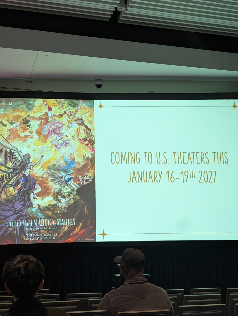 sailorvictoria's tweet photo. MADOKA MAGICA MOVIE COMING TO THE U.S. JAN 16-19 2027 VIA @FathomEnt !!!!!!! https://t.co/ofntpla44o