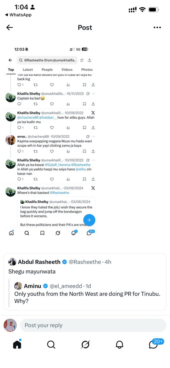 MADUJR01's tweet photo. I have worked for Atiku for over 16 years, but I have never been paid. Someone else is collecting the money meant for me Allah isa kudin 😭@atiku https://t.co/pGX9w0QTnk