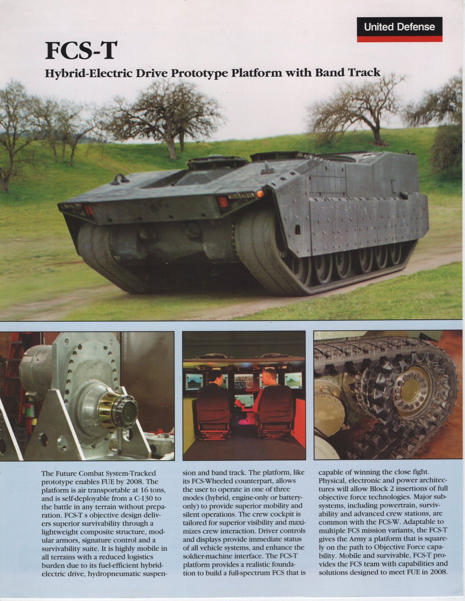 Badlaz0rcat's tweet photo. Now that I can start scanning the stuff that was delivered while I was away! 

Two of the things I got was a brochure paper on United Defense's FCS-T prototype along with something I really find neat, a paper craft FCS-T sheet!

A link to the full resolution images will be below! https://t.co/iTeypdBbZB