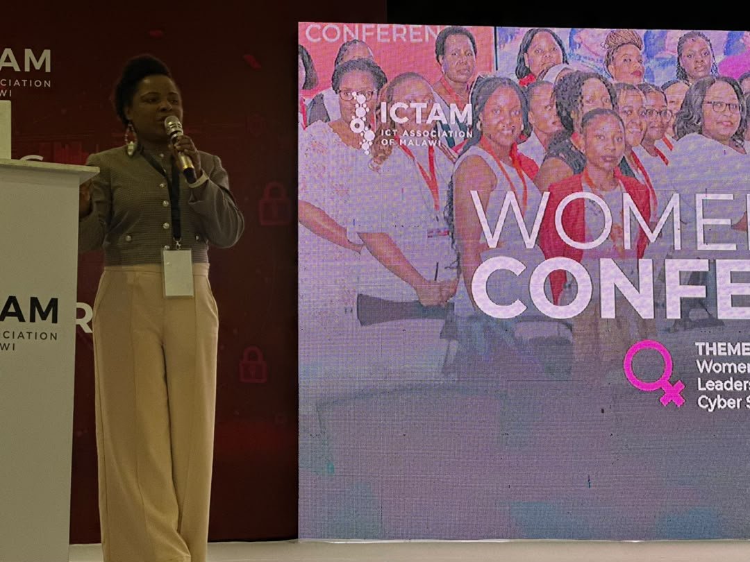 JSibale's tweet photo. Insightful engagement wth @ICTAM_Malawi Women in ICT!
​AI&amp; digitalization shaping our future. Women&amp;youth must lead digital transformation_driving safety, shaping ethical AI policy, and enforcing laws for inclusive tech. 2tech ecosystem: let’s build equitable digital platforms🇲🇼 https://t.co/55XNFdrpgB