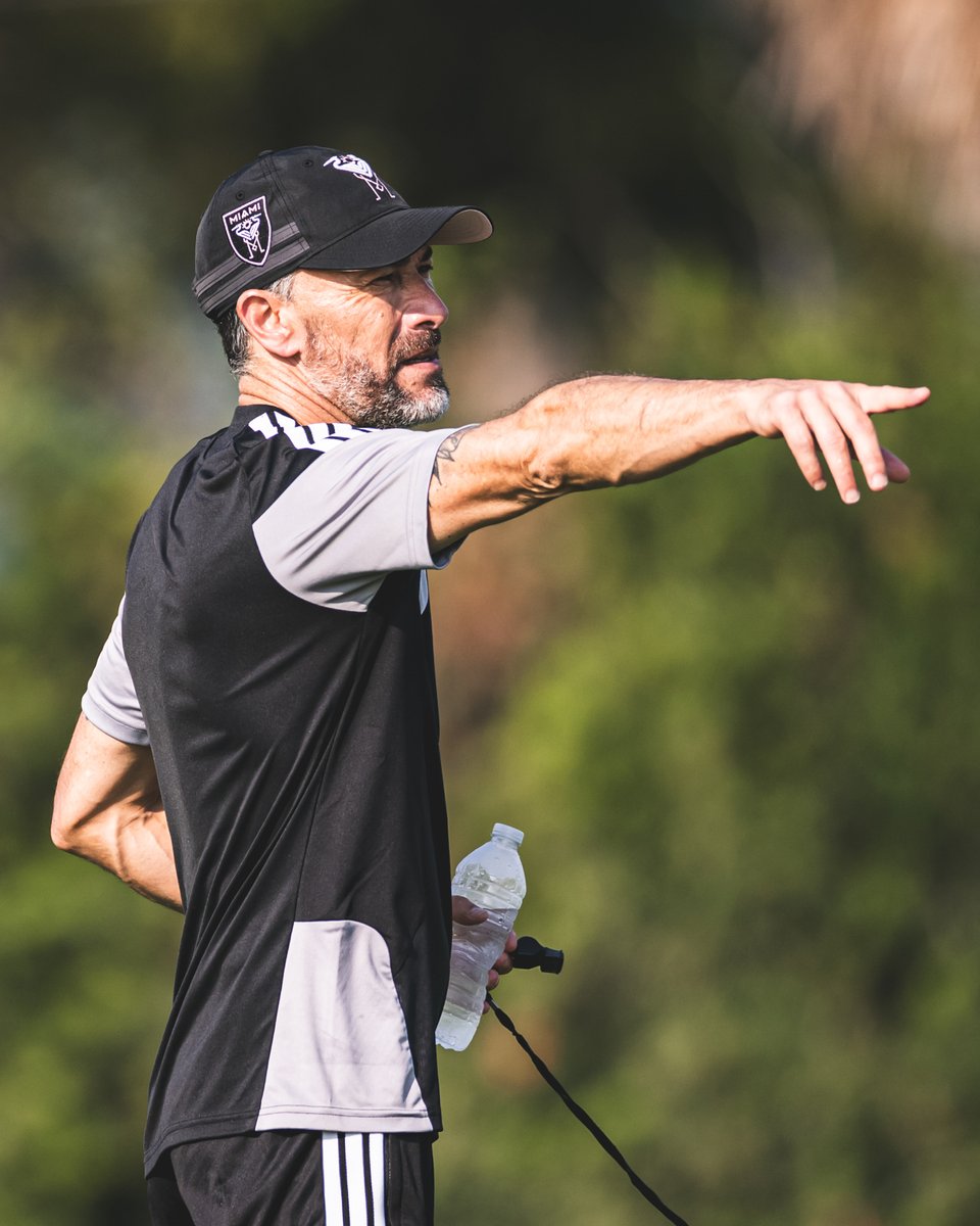 InterMiamiCF's tweet photo. All eyes on Saturday 🤜 🤛 https://t.co/s7u55EMdWZ