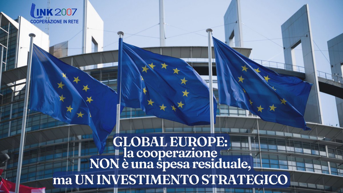 link2007's tweet photo. La cooperazione non è una spesa residuale, ma un investimento strategico

@link2007 @AOIcooperazione @cini_ong @Concord_Italia chiedono al Governo italiano di preservare la dotazione finanziaria proposta dalla Commissione europea per il capitolo #GlobalEurope del #QFP 2028-2034 https://t.co/sYskchNaK1