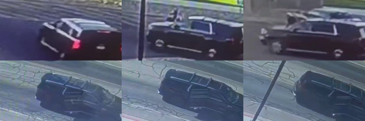 jonaaronbray's tweet photo. Same SUV? The 8am SUV has roof rails like the SUV that took Charlie to the hospital. https://t.co/1IUq1RHlgf
