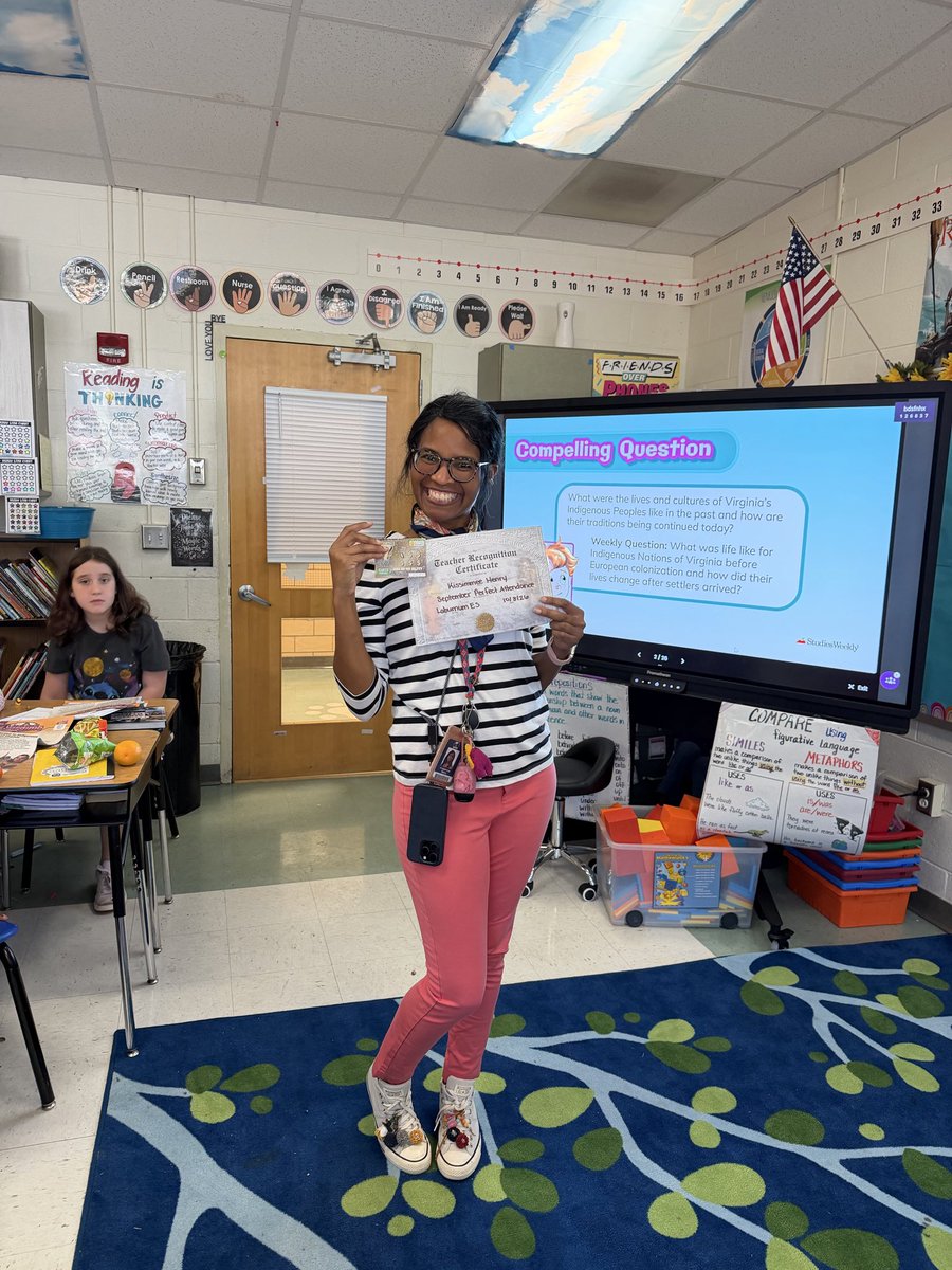 LaburnumES's tweet photo. 🎉🦁 Perfect Attendance Deserves a ROAR! ❤️💛

We celebrated our Laburnum Lions staff who achieved PERFECT ATTENDANCE in September with certificates and special prizes! 🏆🎁 Thank you for showing up and making a difference every day!

#LaburnumLions #StaffRecognition https://t.co/EJ6PdvtEbc