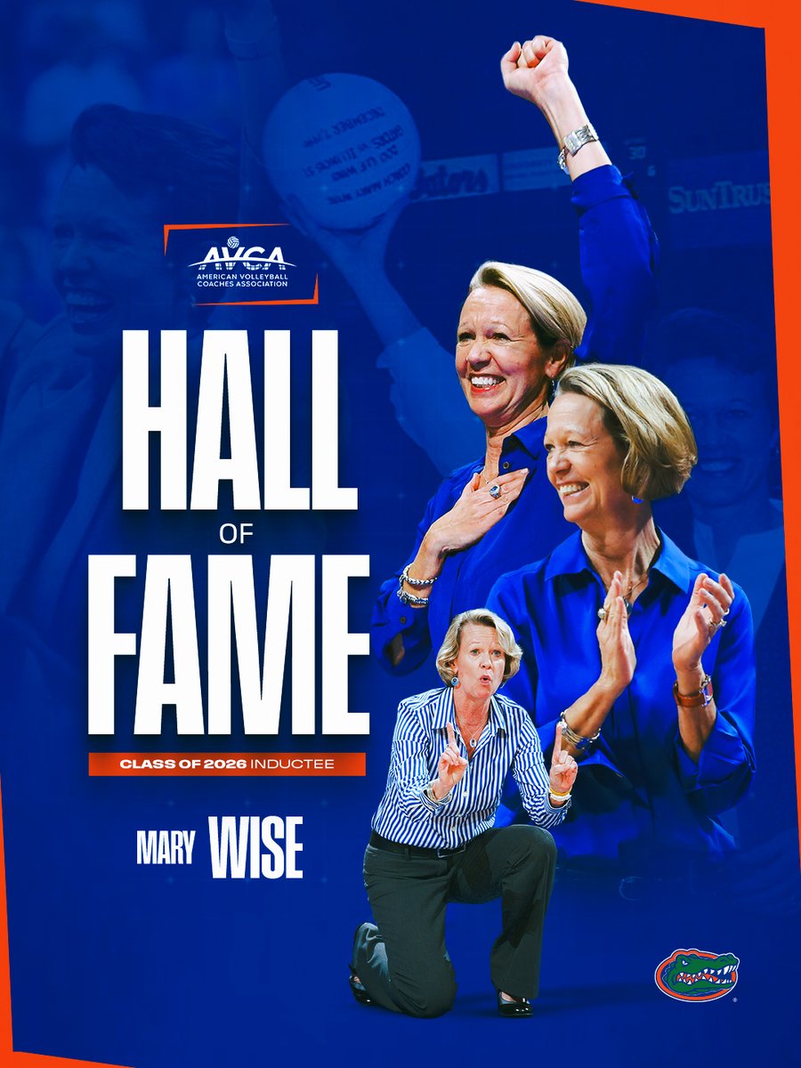 GatorsVB's tweet photo. The legend herself 👑 https://t.co/E58Yzgx4mq