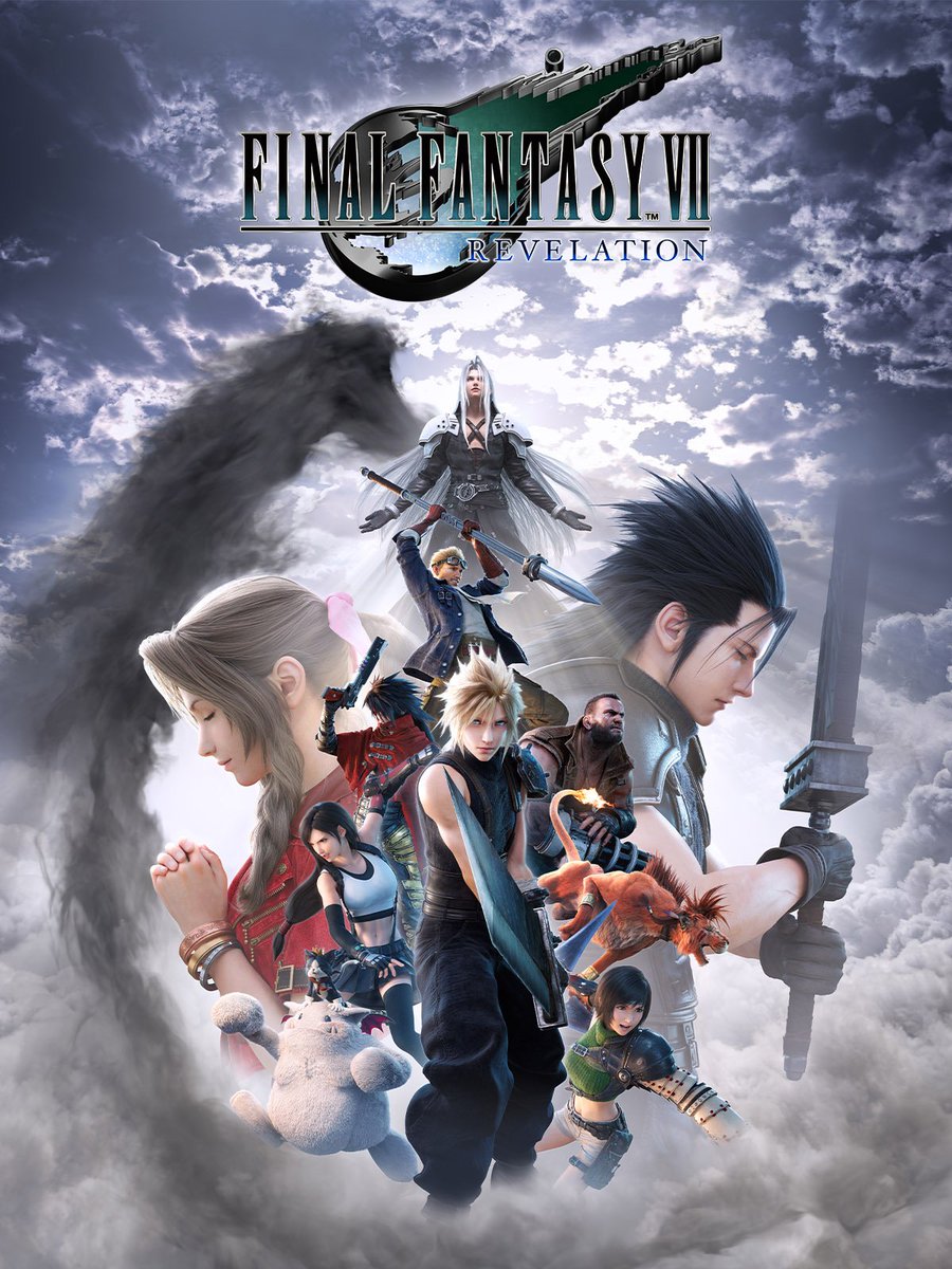 ComplexPop's tweet photo. The cast of 'FINAL FANTSY VII REVELATIONS' recreating the poster at #NYCC 😭🔥 https://t.co/EuewwjwvEd