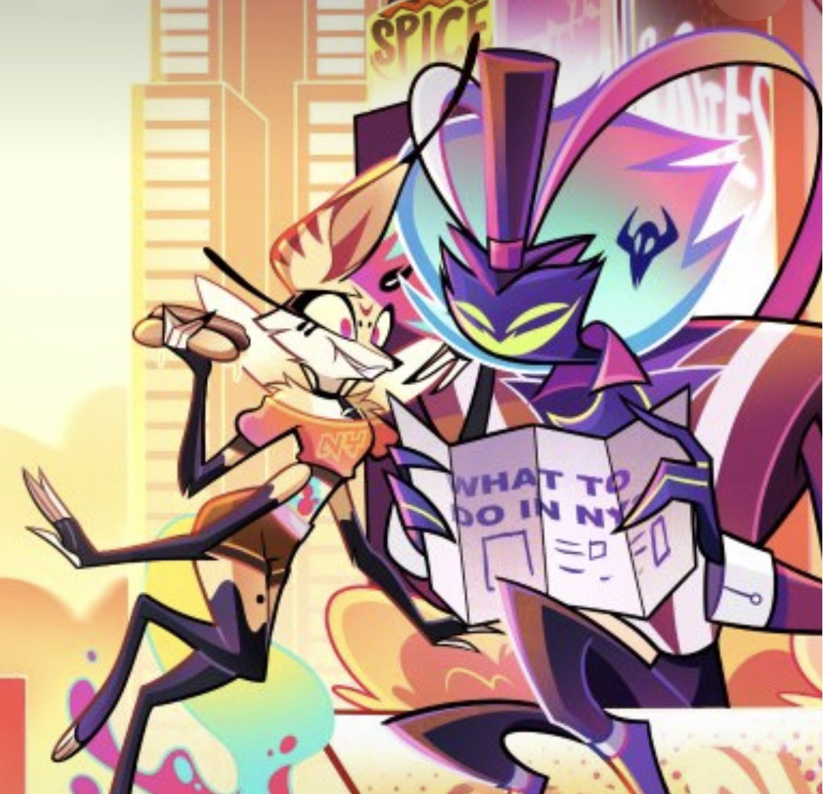 rrayisgay's tweet photo. BEE AND OZZIE BESTIES NATION RISEEEE

#helluvaboss #beelzebub #asmodeous https://t.co/yQ9LzOMa5z