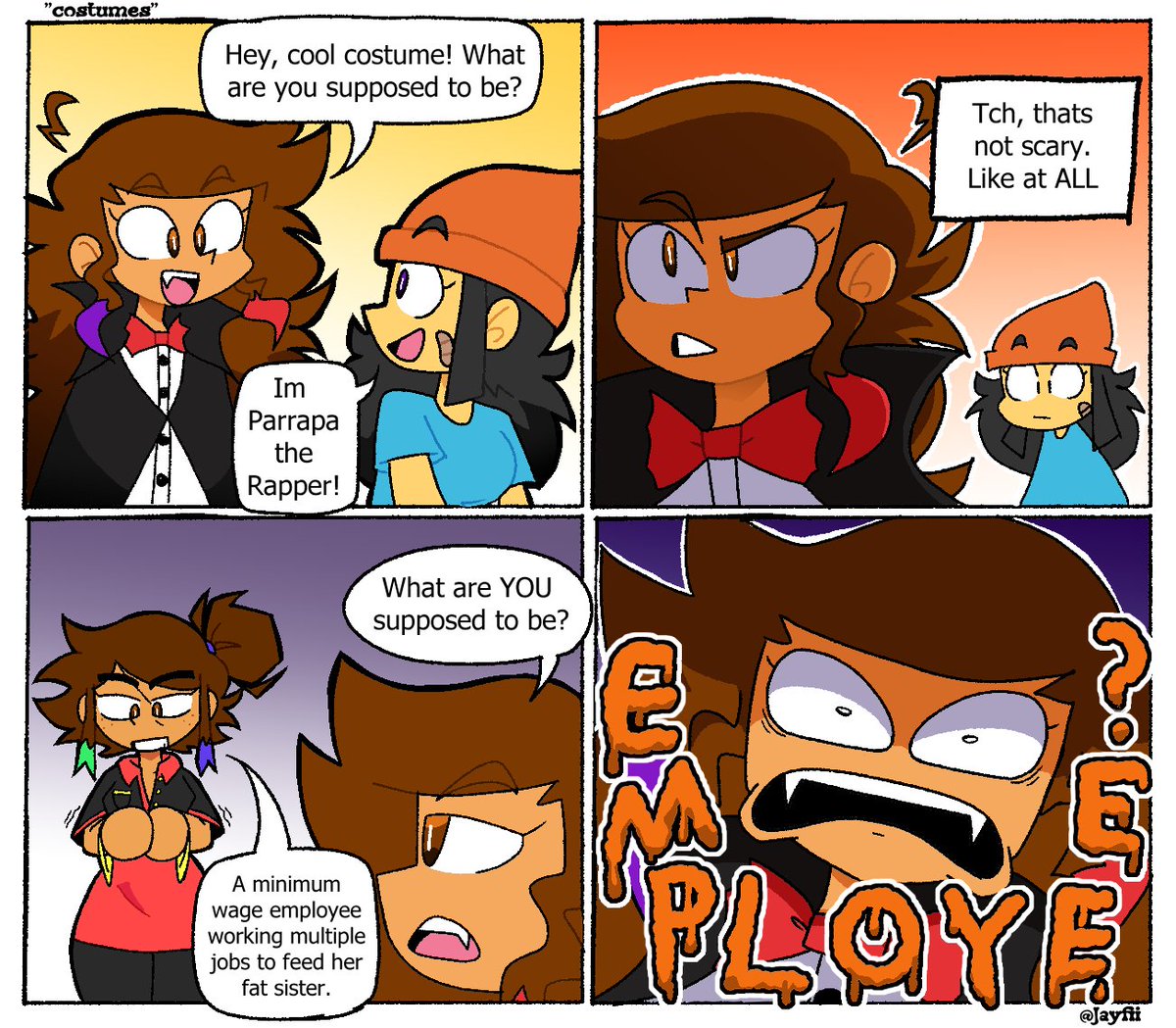 Jayfii_'s tweet photo. Halloween Comic https://t.co/ya3w3ZGi14