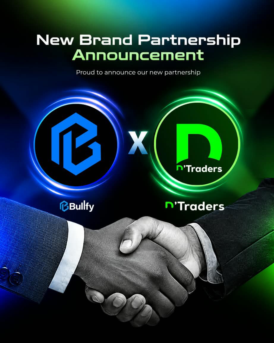 Henry_D_Trader's tweet photo. BIG PARTNERSHIP ANNOUNCEMENT 

We’re excited to announce a new strategic partnership between Bullfy × D Tader's 🤝🔥

Two brands. One vision. Bigger opportunities. Greater impact.

This partnership is built on  creativity, innovation, collaboration, and growth
 bringing together our strengths to create something bigger than either brand could achieve alone.

This is just the beginning. 

Stay connected. Stay ready. Something BIG is coming.