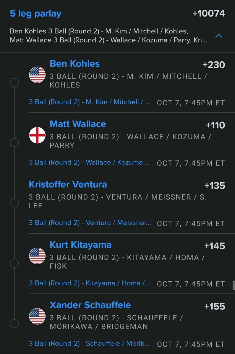 viplocks1's tweet photo. ⛳️ BAYCURRENT ROUND 2 — 3-BALL IS LOCKED! 🔥

Time to attack the leaderboard and cash! 💰🔒
@Playbook

#GolfPicks #PGA #SportsBetting https://t.co/idov1z1mYB