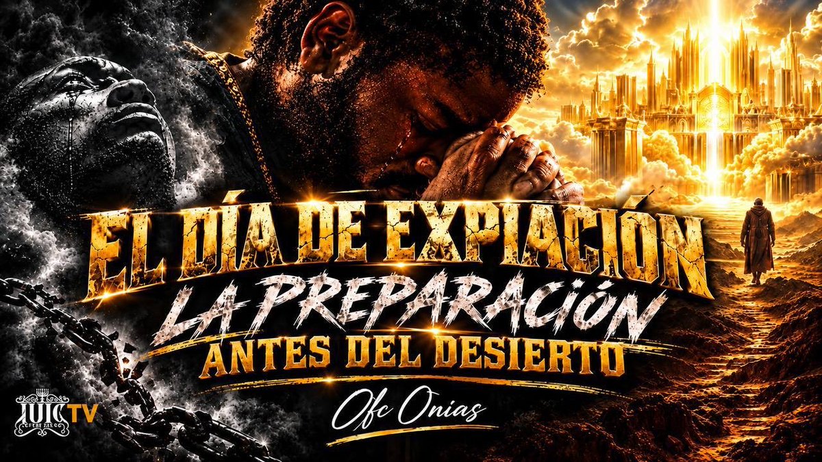iuic_mexico's tweet photo. 🚨🚨Sintonízate Hoy A Israel Unido En Cristo‼️ 

Liderazgo estará cubriendo el Tema:
El Día De Expiación: La Preparación Antes Del Desierto | RDNR

Nos estarán enseñando sobre que es el Día de Expiación, cómo guardarlo y para que nos esta preparando ‼️

‼️No te lo puedes perder https://t.co/Ua4unaHeH7