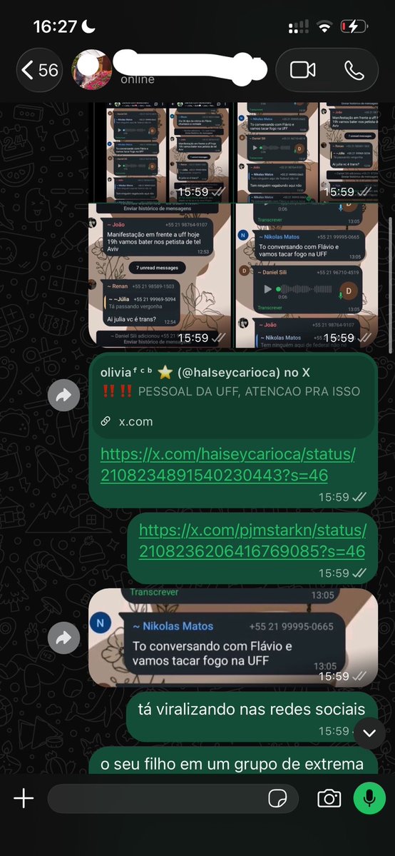 luisasonzabrs's tweet photo. 🚨Para quem está dizendo que os prints são fake news: saibam que os responsáveis pelos meninos já foram contatados e devidamente orientados sobre a situação.

A partir de agora, não vamos mais aceitar qualquer tipo de ameaça ou intimidação. Tudo está sendo registrado e, se necessário, as medidas cabíveis serão tomadas.

Nos vemos na Justiça.