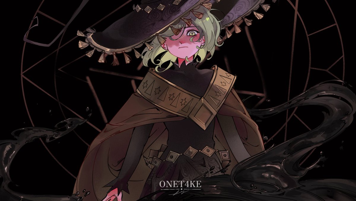 ONET4KE's tweet photo. No turning back 
#witchhatateiler #Δ帽子 https://t.co/AHYTvO2oAv