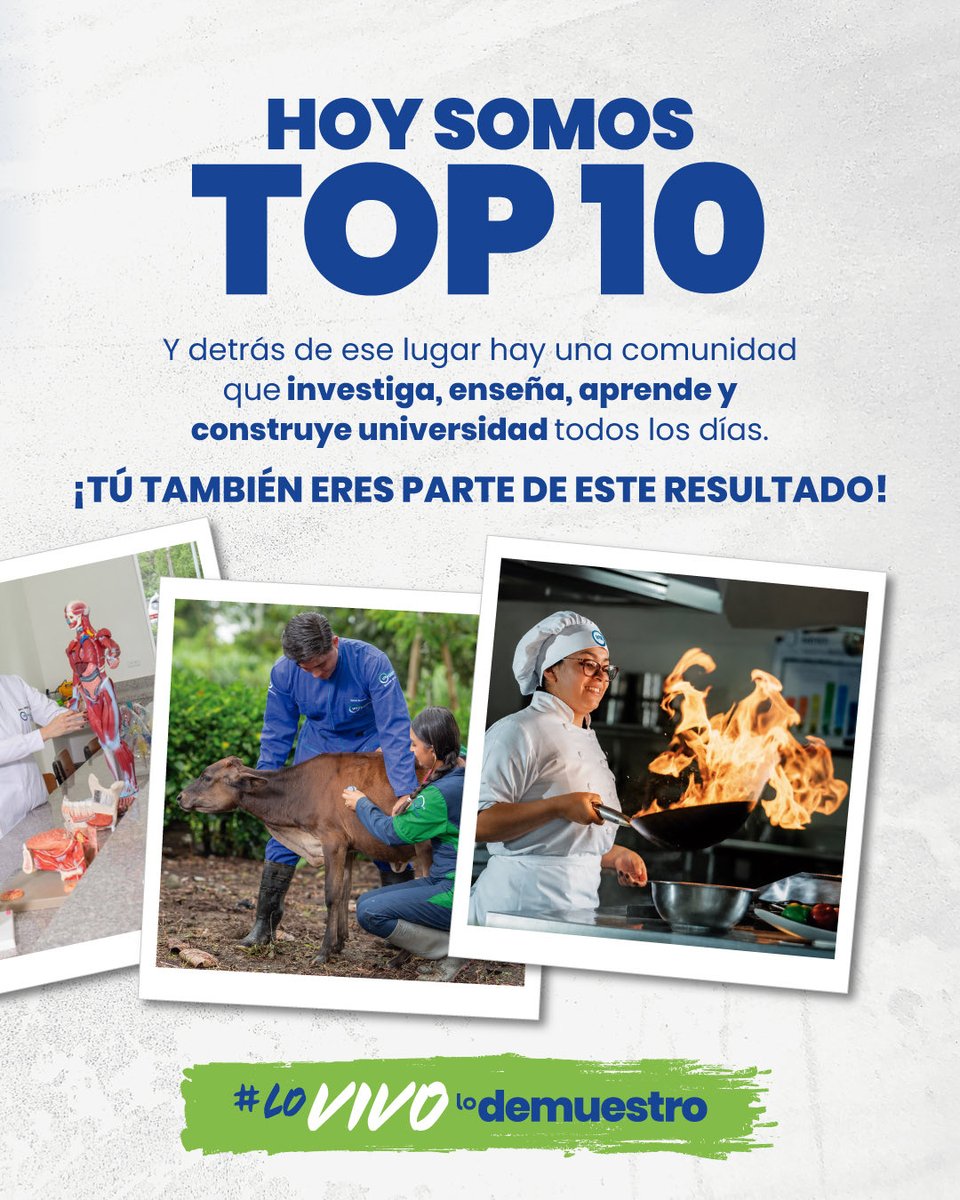 UTEoficial's tweet photo. ¡Estamos en el Top 10 de las universidades del Ecuador! 🇪🇨

La Universidad UTE se posiciona entre las diez mejores del país en el QS Latin America & The Caribbean 2027, un ranking que evalúa el desempeño de las universidades de la región.

Este logro refleja el compromiso de nuestros docentes, investigadores, estudiantes y graduados con la calidad académica y la generación de conocimiento. Una comunidad que demuestra con hechos el valor de ser UTE. 💚💙

¡Este reconocimiento también es tuyo!

#UniversidadUTE #QS2027 #Top10Ecuador #LoVivoLoDemuestro #REDUTE