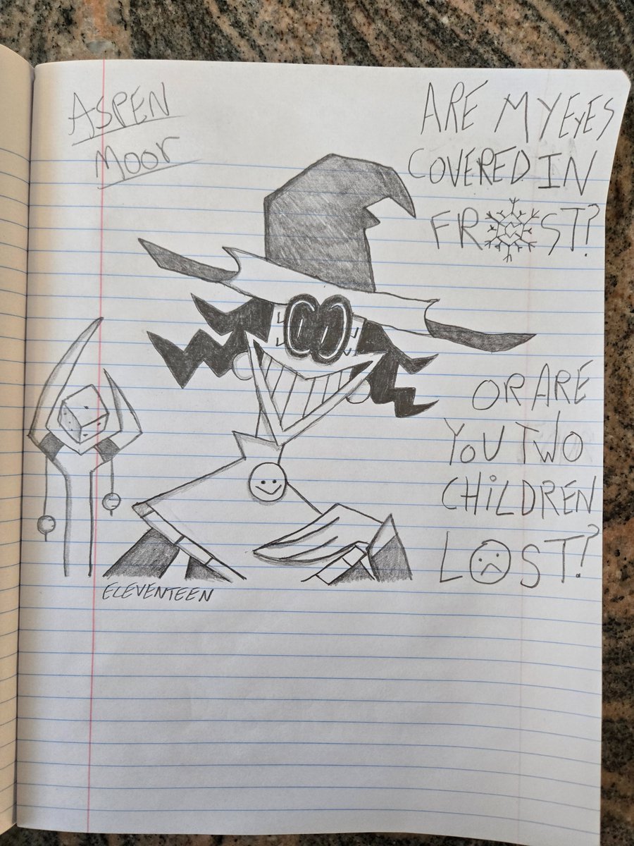 EleventeenNerd's tweet photo. aspen but I suck at drawing #spookymonth https://t.co/vYSHxdvJ8y