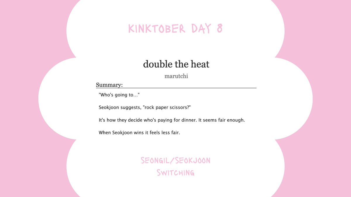 marutchi3's tweet photo. double the heat

> 979 words

🔗 https://t.co/VTlXVzgk7q https://t.co/IRQ5V0zLPu
