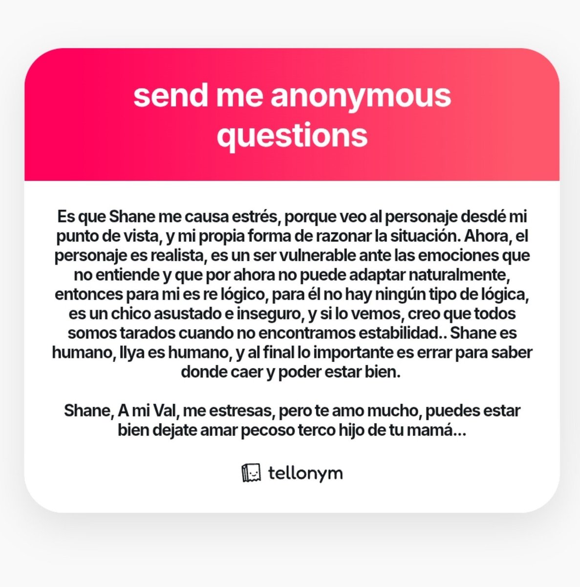 emxwrx's tweet photo. Es que claro, ustedes lo piensan o le piden que actúe con razón cuando a él lo consumen las inseguridades, gracias por lo de personaje realistas val me encanta q lo sientan asi !! https://t.co/kDfyezBSF7
