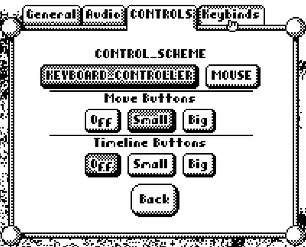 SunshrineStudio's tweet photo. @PokeIndie not the craziest thing, but currently updating the settings menu and I think the difference is massive (still need to add the arrow to indicate they're drop-down menus) https://t.co/Fa6BA24YIU