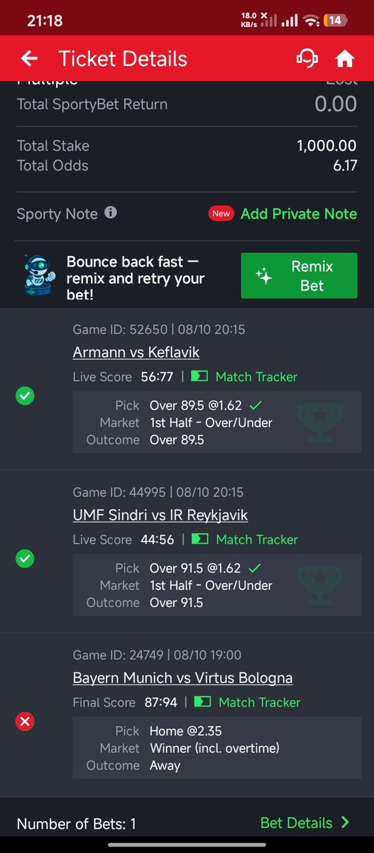 eazimanblog's tweet photo. @RReagan001 I wanted to boost the odd because I played then to win first half them cut am https://t.co/OSoCBcEyVh