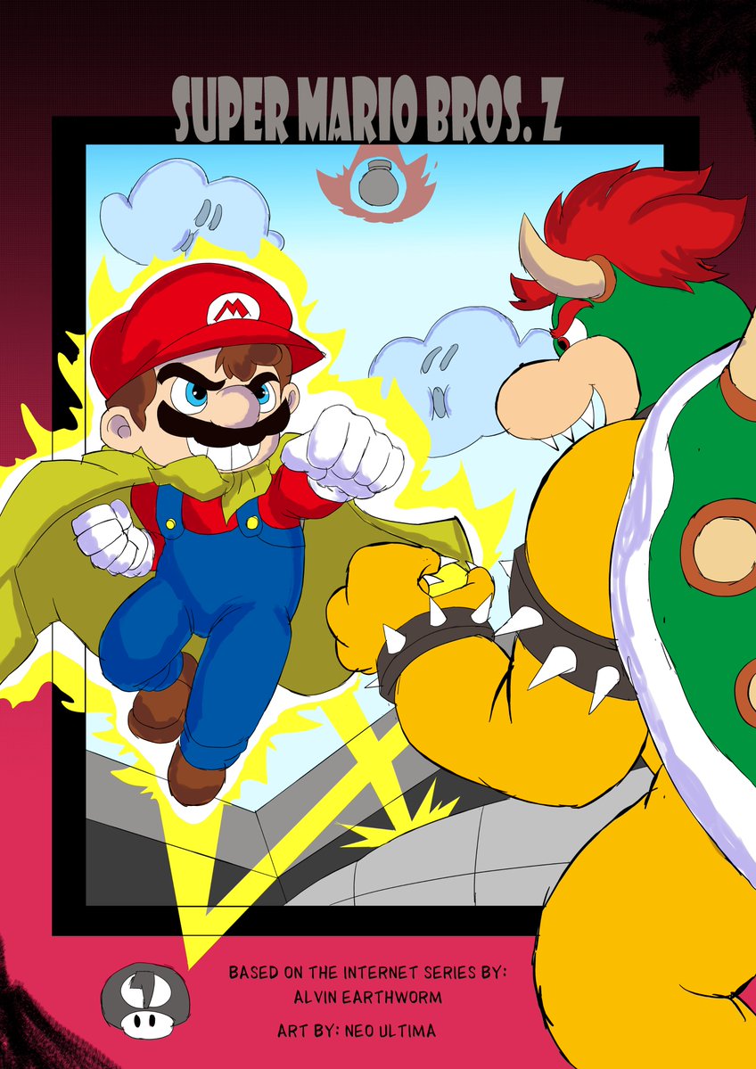 cutiekitten409's tweet photo. A Comic Cover tribute to an
Old Internet favorite!

#SmbZ
#Supermariofanart 
---- https://t.co/6fQ940zx8N