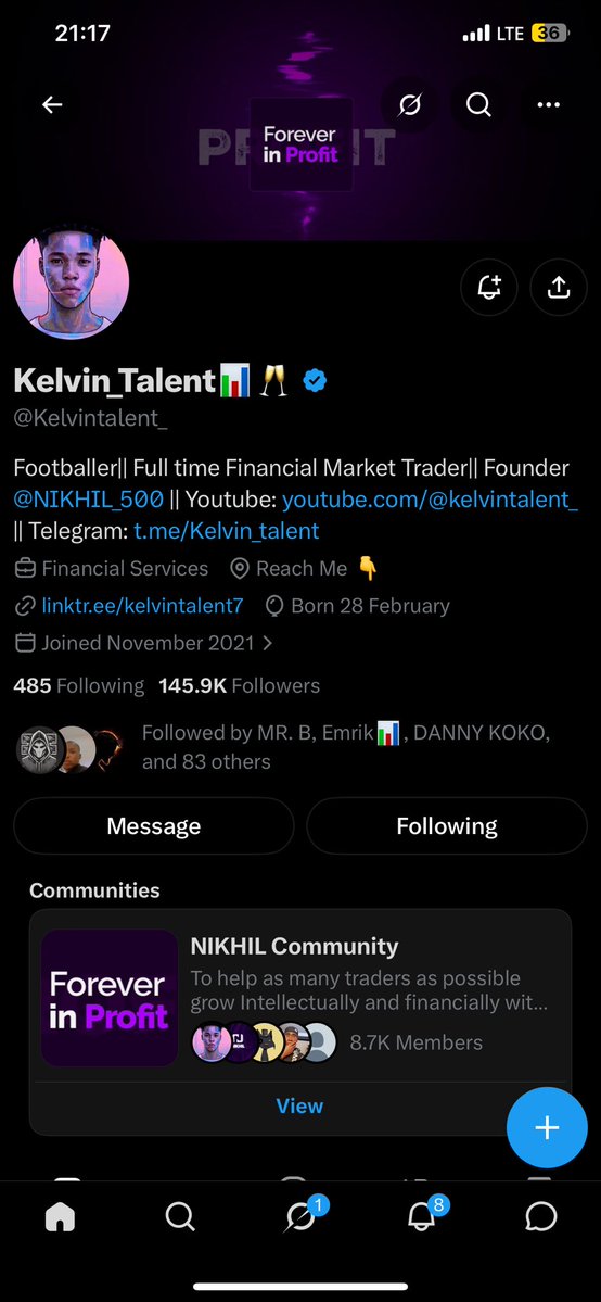 Mikeymike405's tweet photo. @Techriztm @Mohamazinggg @PsychedeliaAcad @Kelvintalent_ @FundedNext Done🙏 https://t.co/dVnT0jd4UN