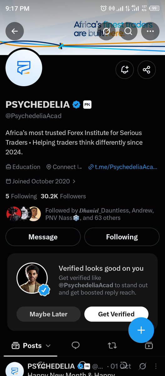 Dogood9999's tweet photo. @Techriztm @PsychedeliaAcad @Kelvintalent_ @FundedNext Done ✅ https://t.co/dqU3CbixE3