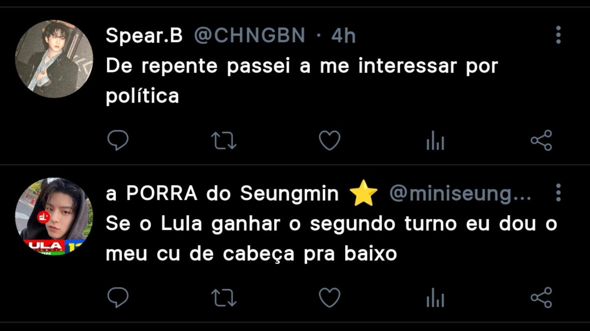 lyaeusbccs's tweet photo. one tweet au — #Seungbin
#EleNão !! #STAYScomLULA https://t.co/WoHwvOH4h8