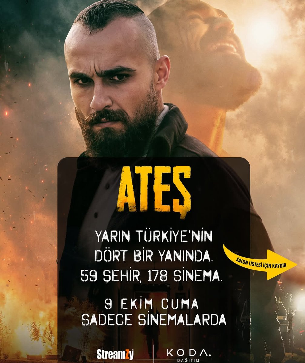anti1346723's tweet photo. Sıfır bütçe ile, hürriyet mahallesinin getirdiği yemeklerle karınlarını doyurarak sıfır bir’i yaptılar.
Her şey olduğu gibi film sektörü de tekel.

Bu tekeli kırmak,yeni gelecek insanlara umut olmak için Savaş Satıl gibilerin bir yerlere gelmesi gerekiyor.

Ateş filmi sinemalarda https://t.co/MOxnvJJJpv
