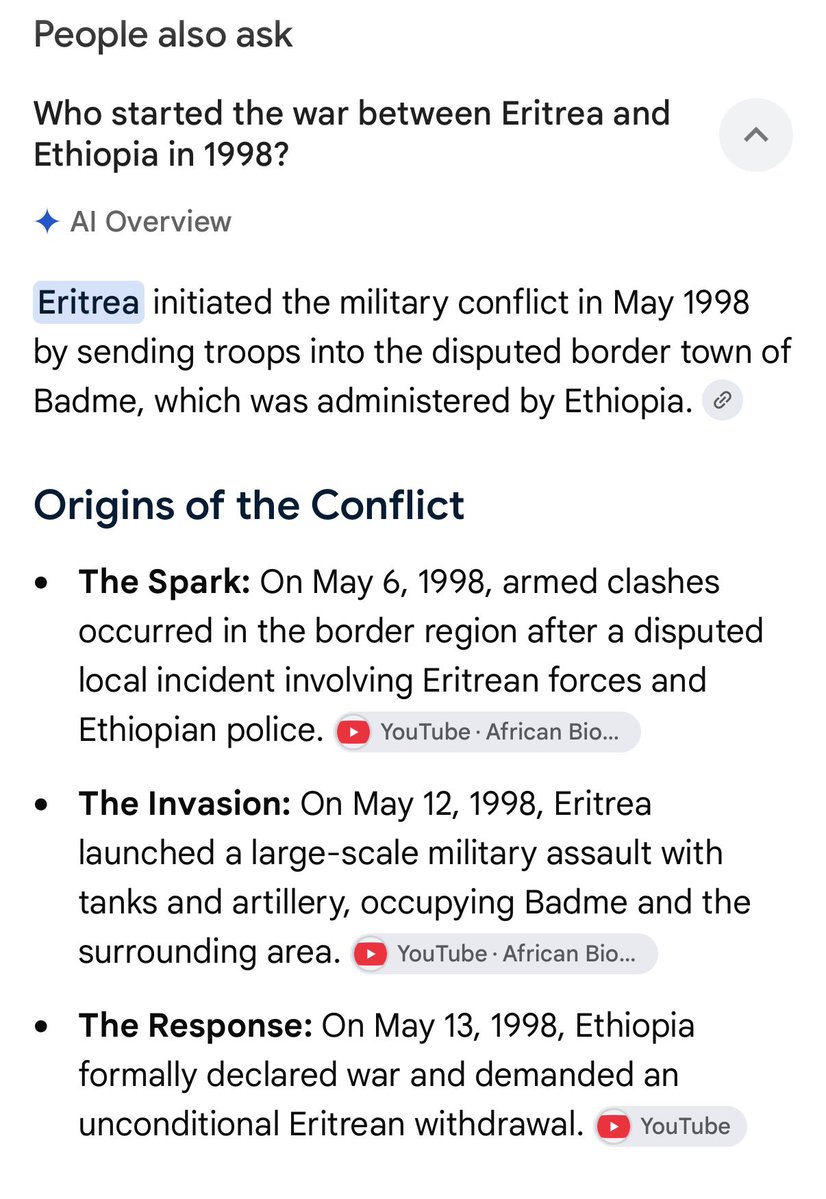 SheForJustice's tweet photo. @UN should take these accusations seriously. #PFDJ is an illegitimate & brutally repressive organization of criminals that have committed silent genocide on #Eritreans for over three decades.
It has instigated wars with all our neighbors, & has now officially invaded #Ethiopia https://t.co/7KSooPPQNj