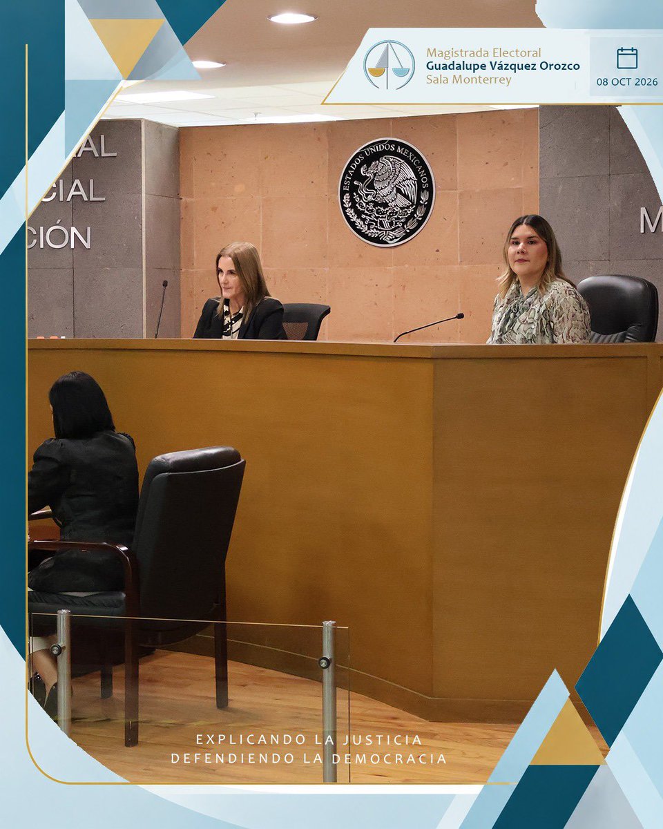 lupittavo's tweet photo. Detrás de cada sesión, hay algo que no debemos perder de vista: las personas. ⚖️

Una justicia humanista escucha, comprende y pone a las personas en el centro.

Así vivimos la sesión de hoy.

#ExplicandoLaJusticia #DefendiendoLaDemocracia #JusticiaHumanista #JusticiaElectoral https://t.co/NYjQTGjWW1