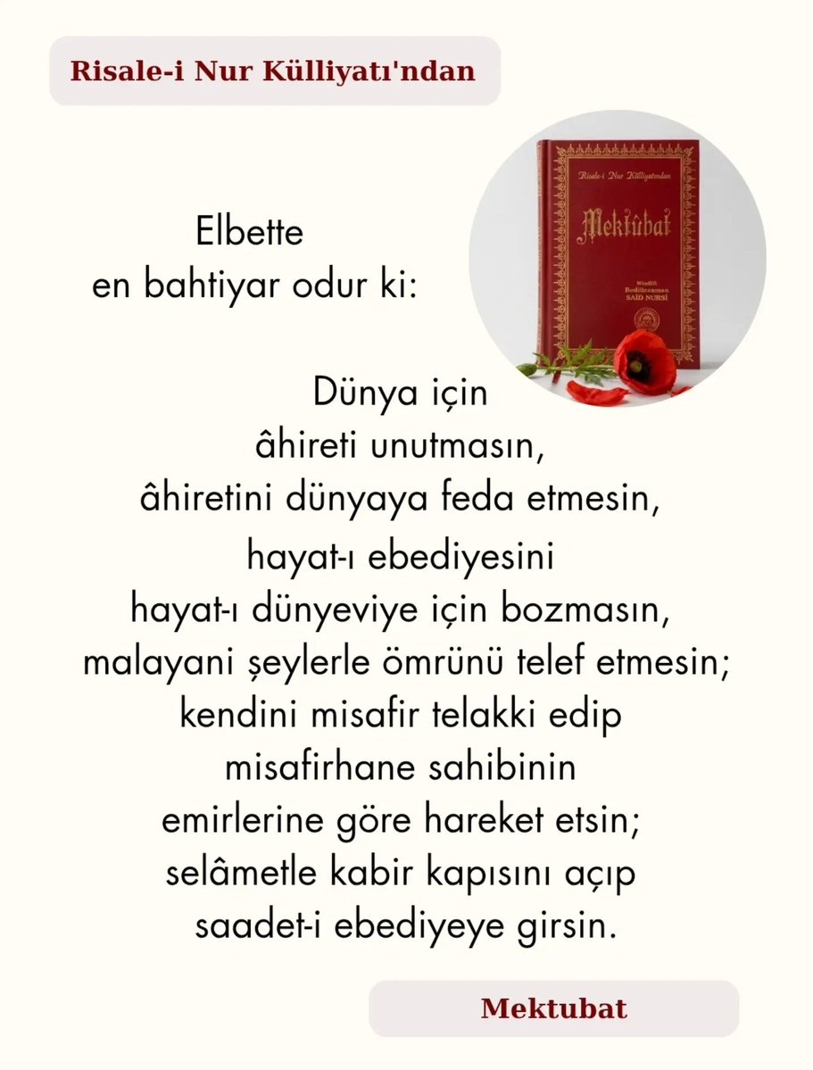 yavuz0676's tweet photo. Din düşmanlarının inadına her bıjı risale https://t.co/OvvXpJYCss