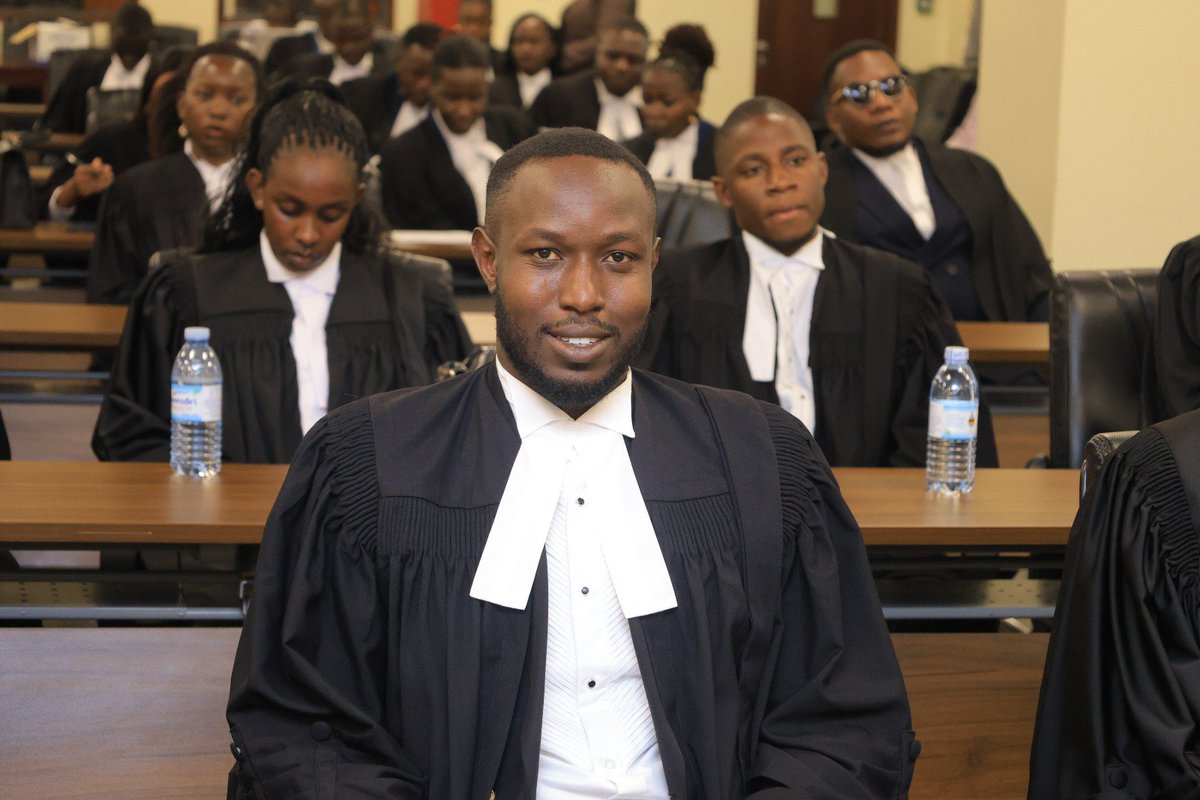 ivan_magomu's tweet photo. 08.10.26 

Today I enrolled as an Advocate of the High Court of Uganda; a pivotal moment in my career and one of the greatest defining moments of my life.

Grateful to God, my family and everyone who walked this road with me. ❤️🙏🏾

To Justice, Service and the Rule of Law! https://t.co/RQ4amvueym