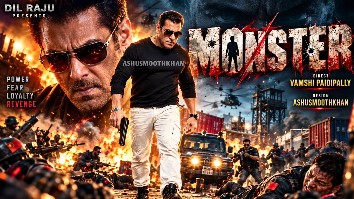 ashrafkhan12344's tweet photo. #SalmanKhan as #Monster https://t.co/molf28eJ1A