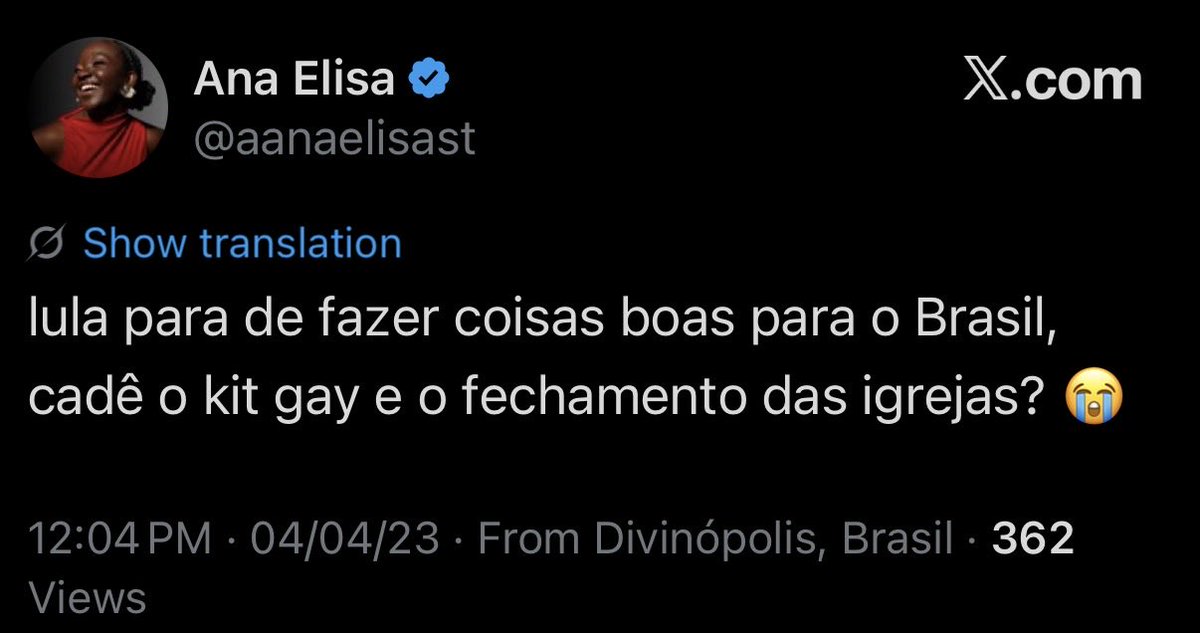 saintliberte's tweet photo. o que a campanha do Lula tem a dizer sobre a nova coordenadora de campanha deles defendendo fechamento de igrejas em 2023? https://t.co/vaUJ6oQY5b